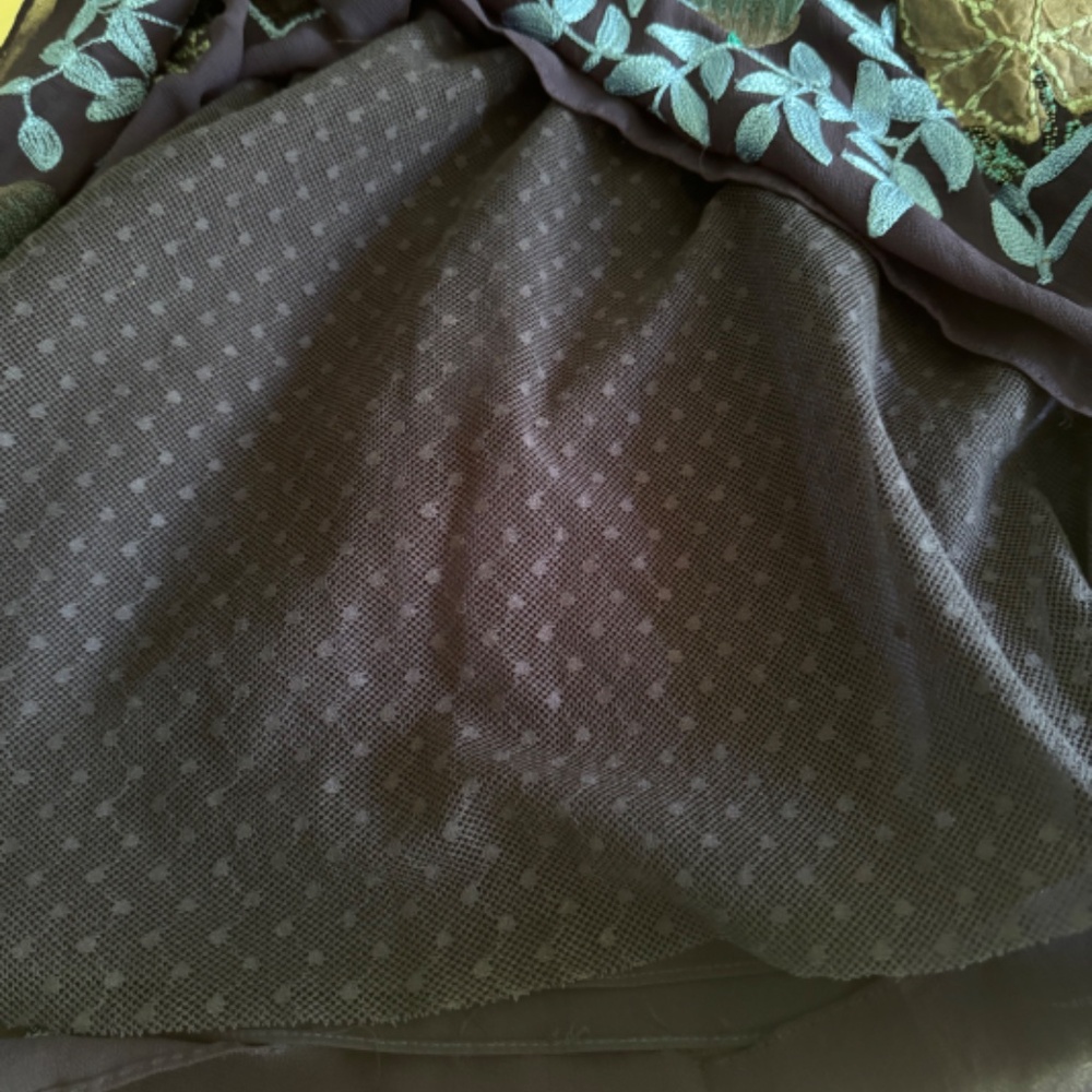 Anthropologie Not So Serious by Pallavi Mohan Woodvine dress size small - Picture 12 of 13